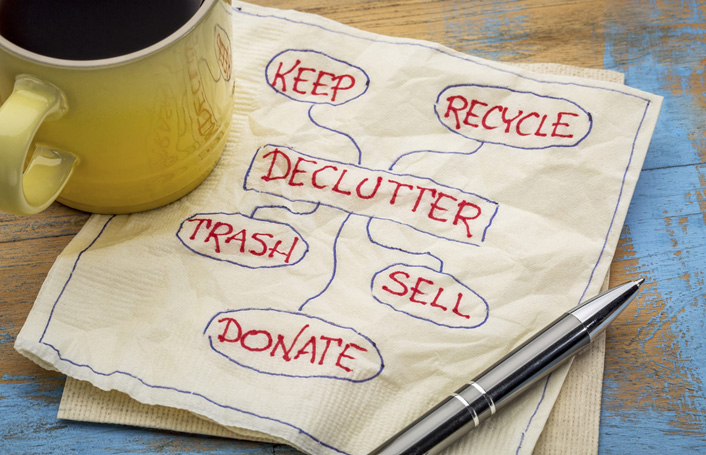 Decluttering before a move will save you money, time, and stress